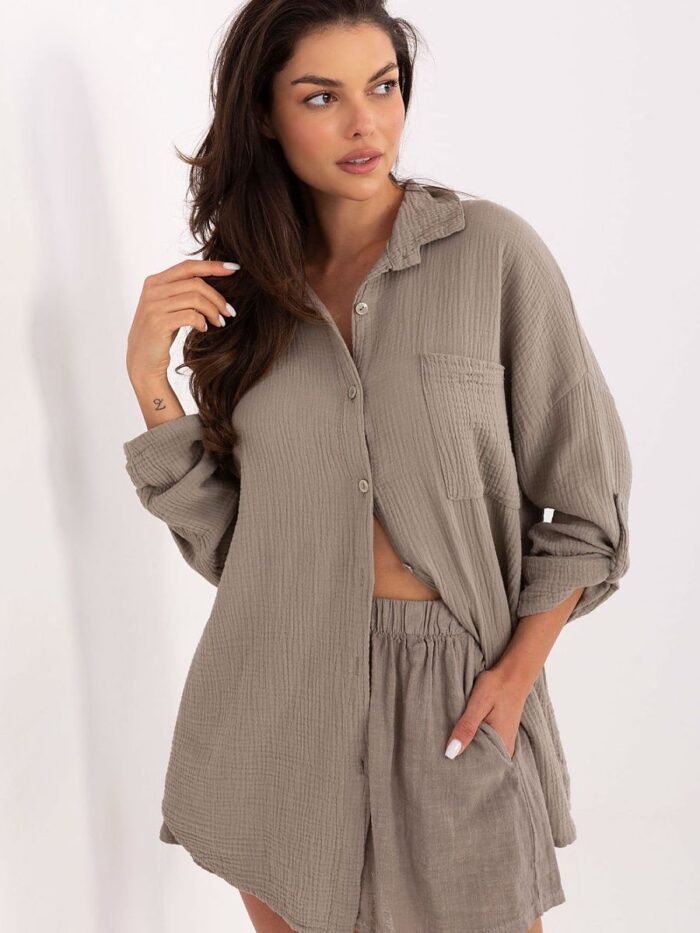 Long sleeve shirt model 215497 Italy Moda - Image 1