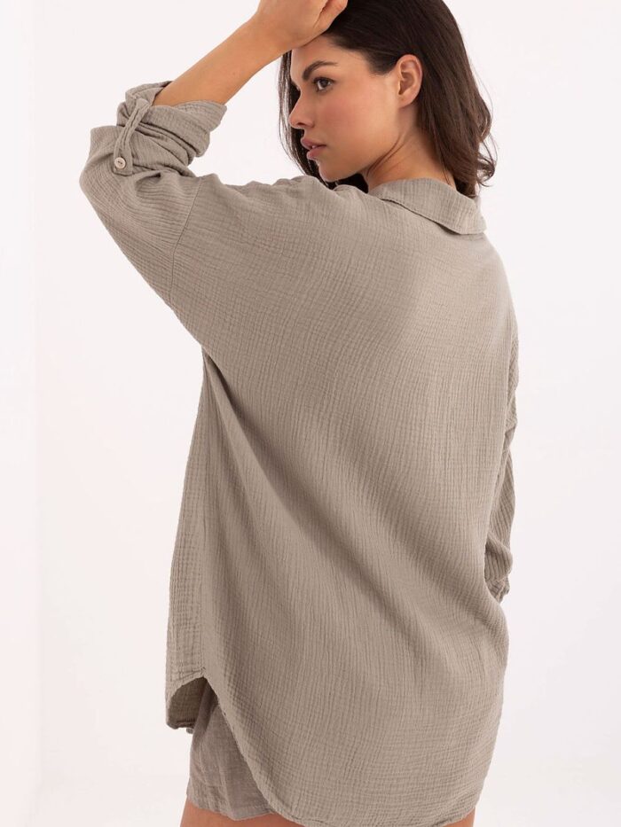 Long sleeve shirt model 215497 Italy Moda - Image 3