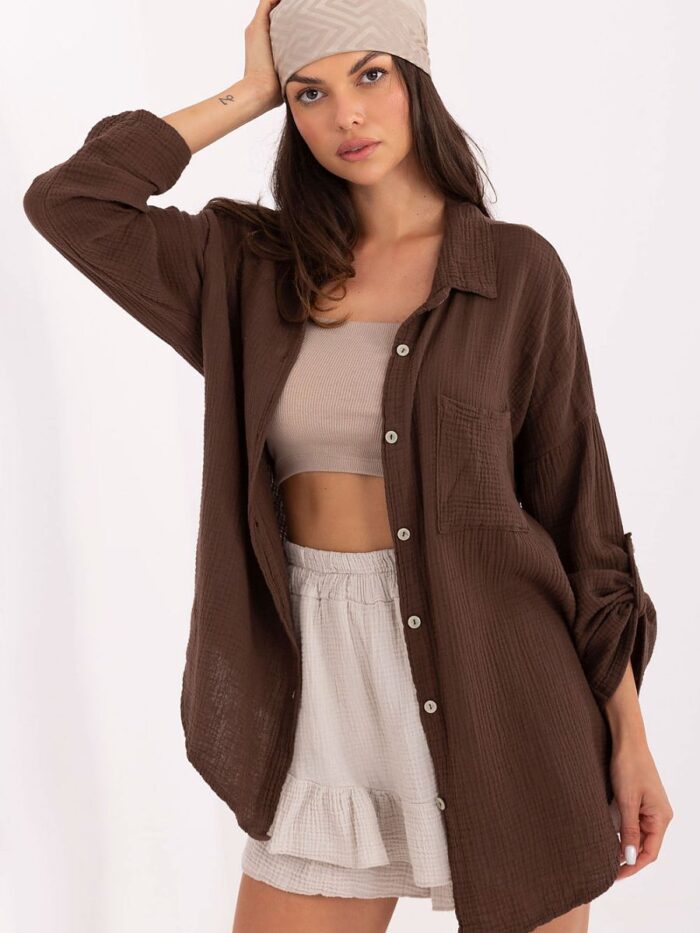 Long sleeve shirt model 215499 Italy Moda - Image 1